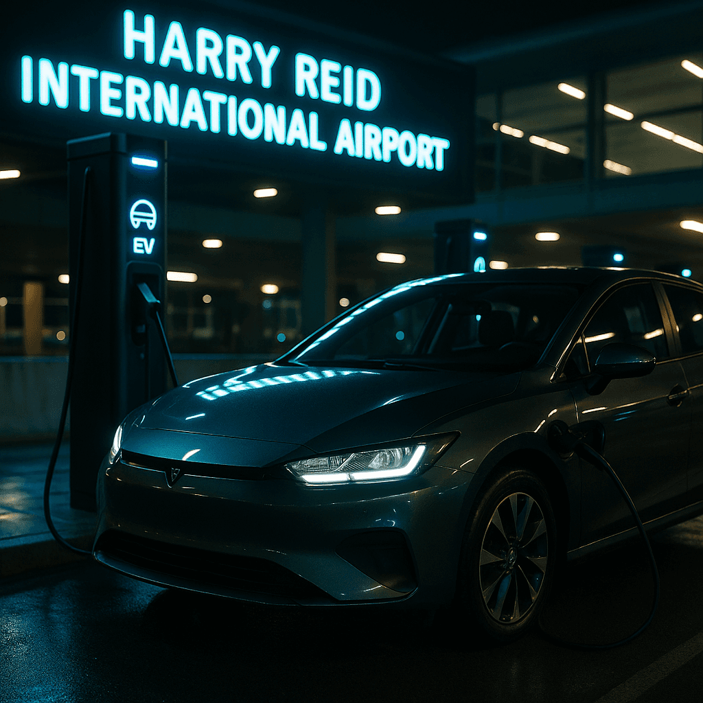Charging Your EV at Harry Reid International Airport (LAS): The Complete 2026 Guide